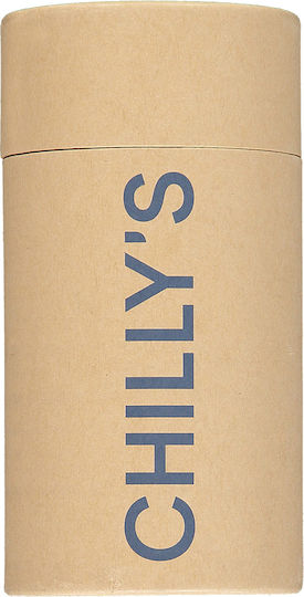Chilly's Δοχείο Φαγητού Inox Θερμός Matte Blue 500ml