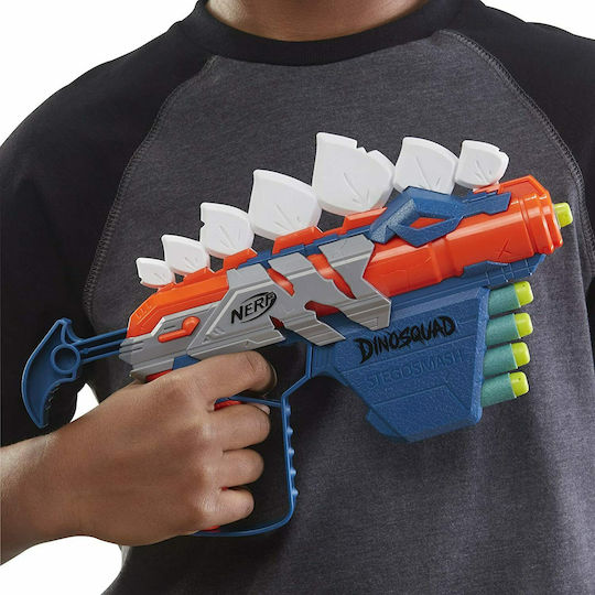 Nerf Нерф изстрелвач Stego-Smash Dart-Blaster Динозавод за 8+ години+ години