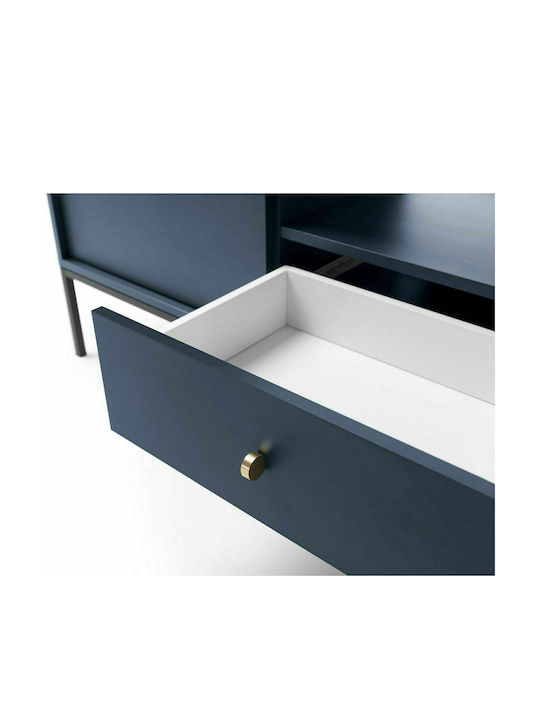 TV-Ständer Mono Blau M153.4xTiefeP39xHöhe56cm