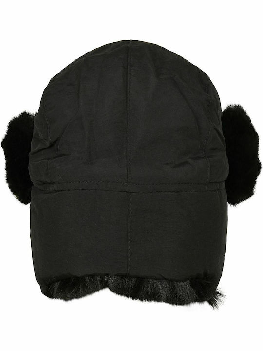 TB3870 Ανδρικός Earflap Σκούφος σε Μαύρο χρώμα