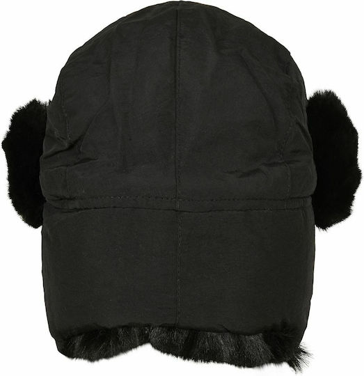 TB3870 Ohrenklappen Männer Beanie in Schwarz Farbe TB3870-00007
