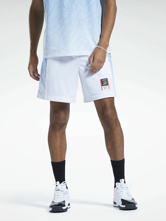 Iverson Basketball Αθλητική Ανδρική Βερμούδα White / Essential Blue
