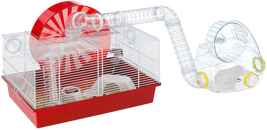 Ferplast Coney Island Nagetierkäfig Hamsterkäfig 50x35x25cm