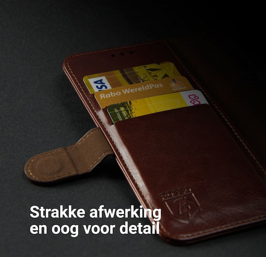 Rosso Element Wallet Piele artificială Maro (OnePlus Nord N10)