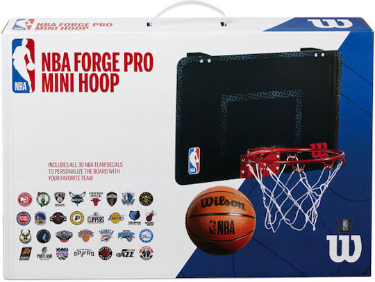 Wilson NBA Forge Pro Mini Hoop Indoor Mini Basketball