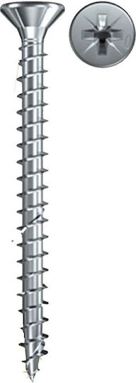 Lih Lin MDF Screw Phillips Galvanized with Diameter M5 and Length 50mm 500pcs