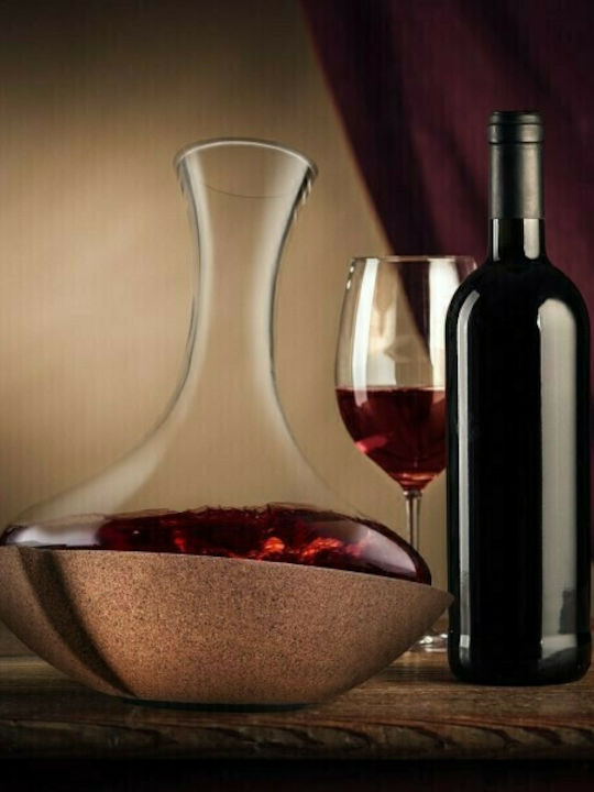 Vacu Vin Swirling Стъклен Карафа за Сервиране Вино 28бр Прозрачна 1300мл 1бр