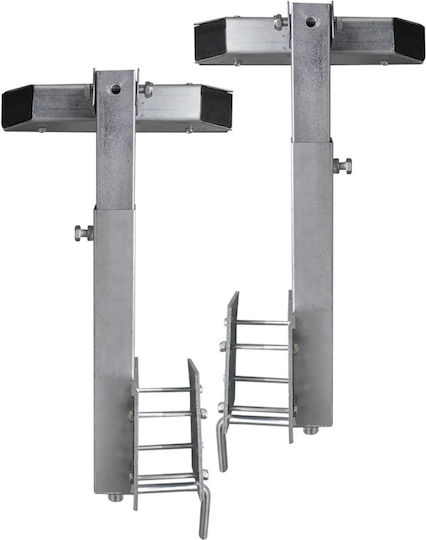 vidaXL Поддържа с Бар 63-88cm 2pcs