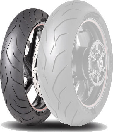 Dunlop Sportsmart MK3 120/70ZR17 58W Fără Cameră De Aer Sport Anvelopă Pentru Motociclete Partea Din Față