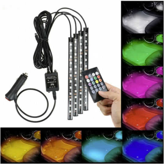 Interior Decorative Car Lighting System 12V RGB