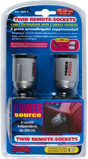 Lampa Αντάπτορας Αναπτήρα Αυτοκινήτου 12V - 24V