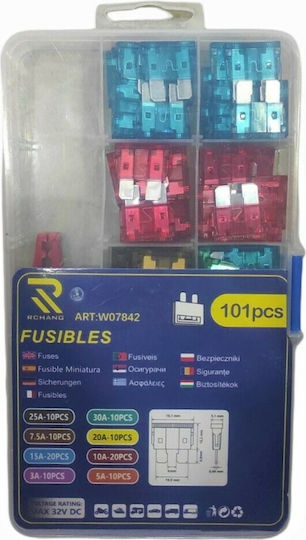 Rchang Car Fuse Set Blades 101pcs