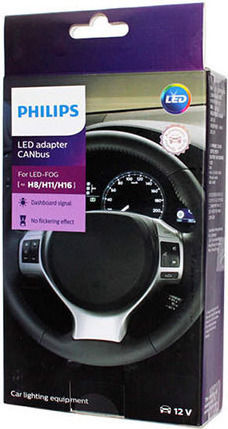 Philips CAN bus Car Fault Indicator Cancellers for Bulb H8 / H11 / H16 12V 2pcs