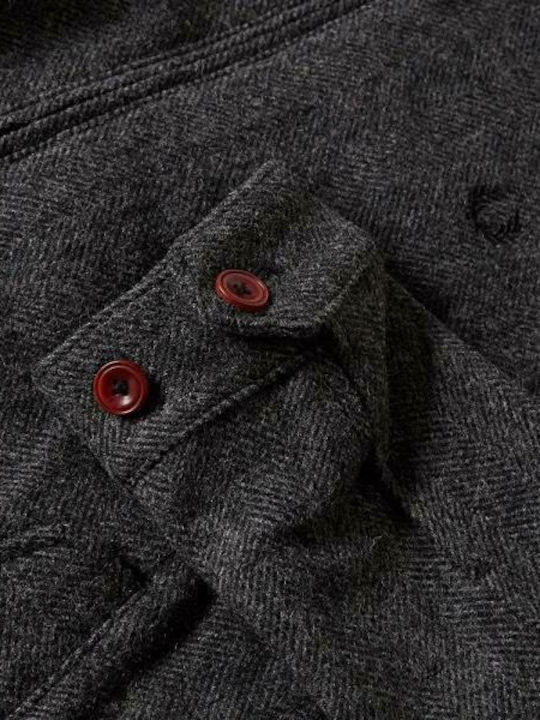 Winter Jacket Bomber Charcoal Marl