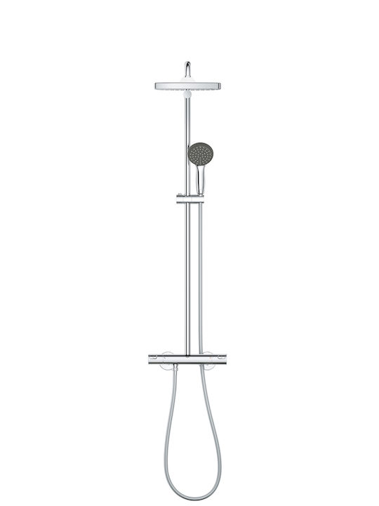 Grohe Start 250 Shower Column with Mixer Silver