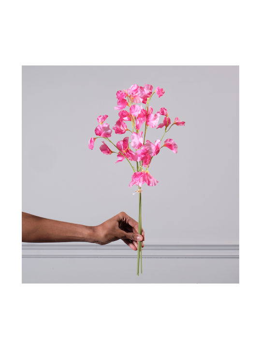 Supergreens Bouquet of Artificial Flowers Μοσχομπίζελο Pink 50cm 1pcs