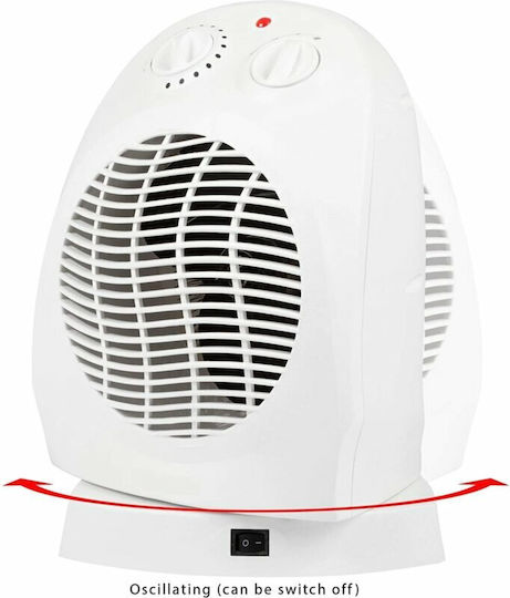 Crown Fan Heater Bathroom Floor 2000W