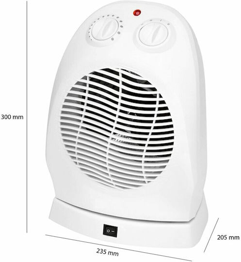 Crown Fan Heater Bathroom Floor 2000W