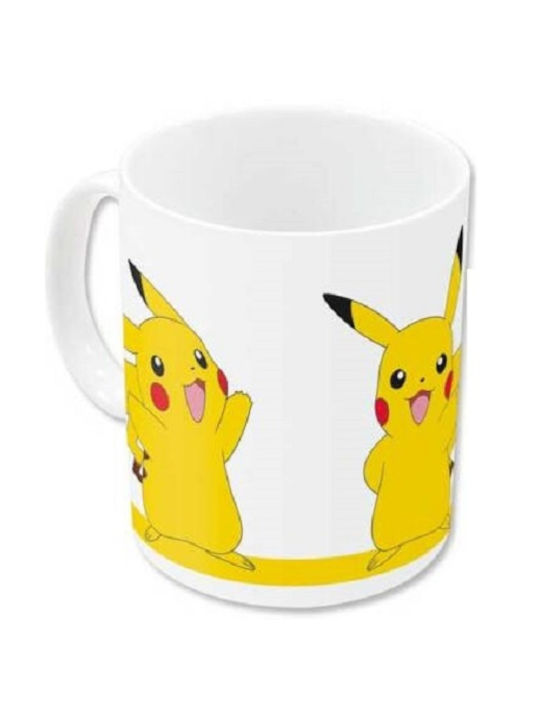 Stor Pokemon - Pikachu Ceramic Cup White 325ml STR