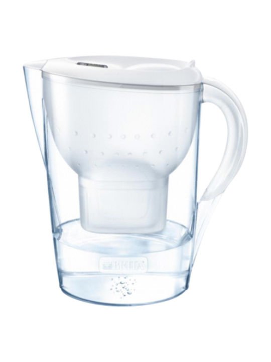 Brita Fill & Enjoy Marella XL Plastic Jug White with Replacement Filter Maxtra+ 3500ml