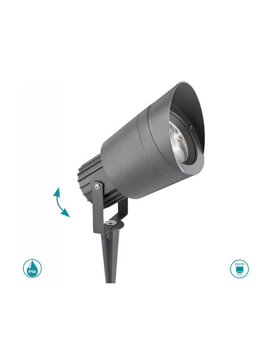 SoleLuce Leuchte Projektor für Außenbereich IP54 Gray