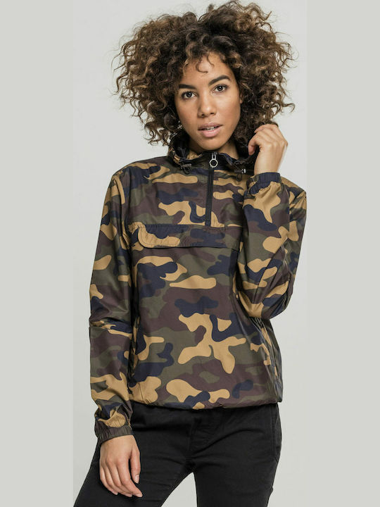 Γυναικείο Φορετό Αθλητικό Μπουφάν Wood Camo