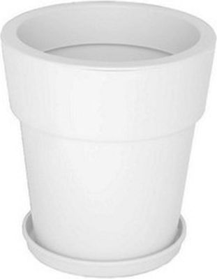 Viomes Linea 896 Rotund Platou Pot Alb 36x36buc