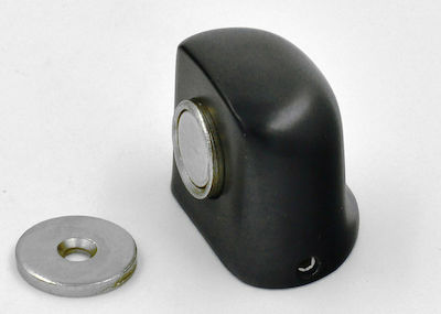 Türstopper Magnetisch Kunststoff Schwarz 1Stück