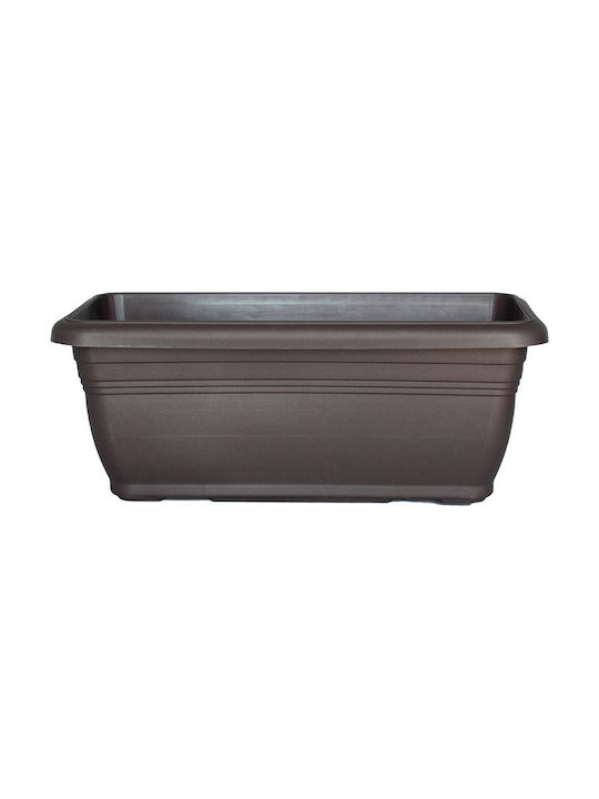 Viomes 492 Planter Box 23lt 59x18cm Charcoal