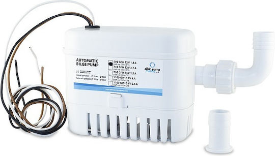 Eval Αντλία Σεντίνας για Σκάφος Αυτόματη 500 GPH / 32 LPM 12V