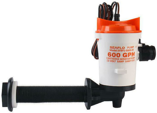 Eval Automatic Bait Pump for Boat Οριζόντια 600GHP 12V