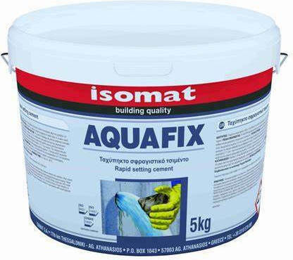 Isomat Aquafix Σφραγιστικό Τσιμέντο Υπερταχείας Πήξης 1kg 1kg