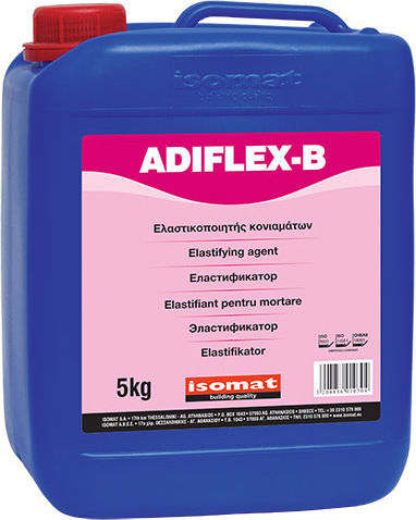 Isomat Adiflex-B Ελαστικοποιητής Βελτιωτικό Κονιαμάτων 5kg 011300051