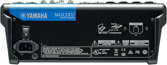 Yamaha MG-12-XU H020.00087 Consolă Analogică 12 Canale cu Putere fantomă & 6 Intrări XLR