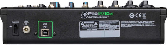 Mackie ProFX10v3 4 XLR Inputs