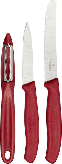 Victorinox Swiss Classic Σετ Μαχαίρια από Ανοξείδωτο Ατσάλι 3τμχ