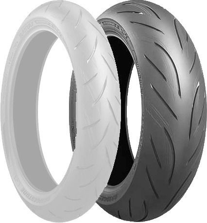 Bridgestone Battlax Hypersport S21 160/60ZR17 69W Fără Cameră De Aer Pe Șosea Anvelopă Pentru Motocicletă Partea Din Spate