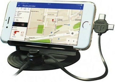 Remax Βάση Κινητού Αυτοκινήτου LETTO CAR HOLDER με Αντιολισθητική Επιφάνεια