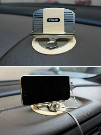 Remax Βάση Κινητού Αυτοκινήτου LETTO CAR HOLDER με Αντιολισθητική Επιφάνεια