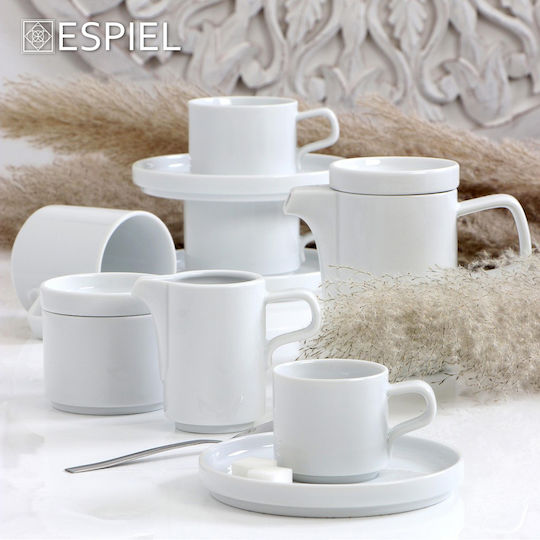 Espiel Good Mood Tea Set Porcelain White 380ml 2pcs