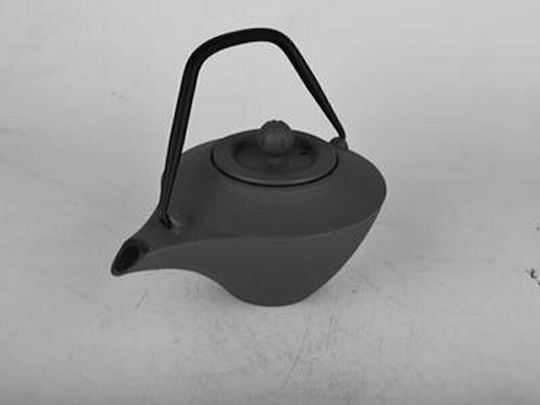 Dinox Ceainic cu Filtru Din fontă Negru 500ml