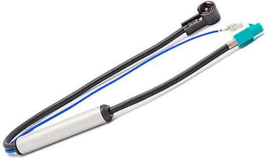 Phonocar Autoantennenadapter mit Verstärker für Auto / Citroen / Fiat / Auto / Jeep / Lancia / Opel / Peugeot / Renault / Sitz / Skoda / Intelligent / Toyota / VW