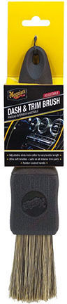 Meguiar's Adjustable Dash & Trim Brush Cleaning Brush for Interior Plastics - Dashboard Car