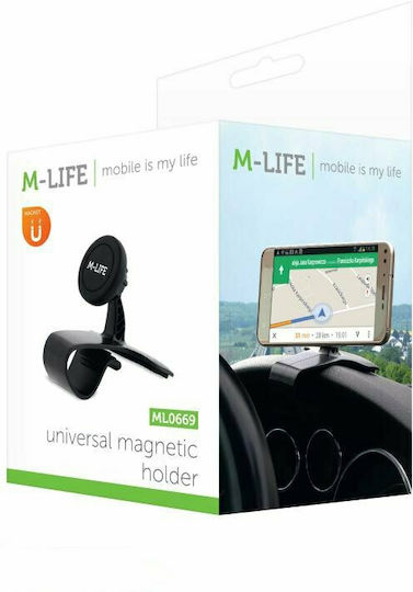 M-Life Βάση Κινητού Αυτοκινήτου με Μαγνήτη