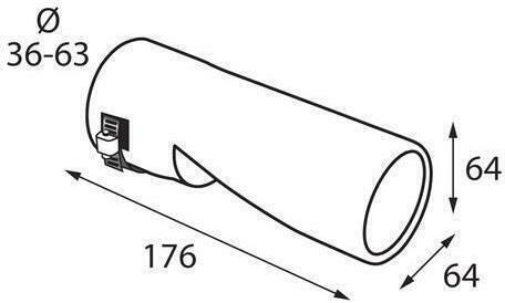 Lampa Μπούκα Εξάτμισης TS-69 Universal Κομμένη 36-63mm