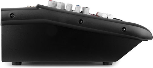 Vonyx AM5A 172.573 Active Analog 5 Channel Console with Phantom Power & 4 XLR Inputs & Bluetooth
