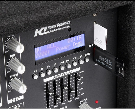 Power Dynamics PDM-C805A 171.159 Αυτοενισχυόμενη Αναλογική Κονσόλα 8 Καναλιών / 8 Εισόδους XLR & Bluetooth