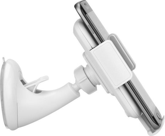 Blue Star Universal Holder Car Mobile Mount with Adjustable Hooks White