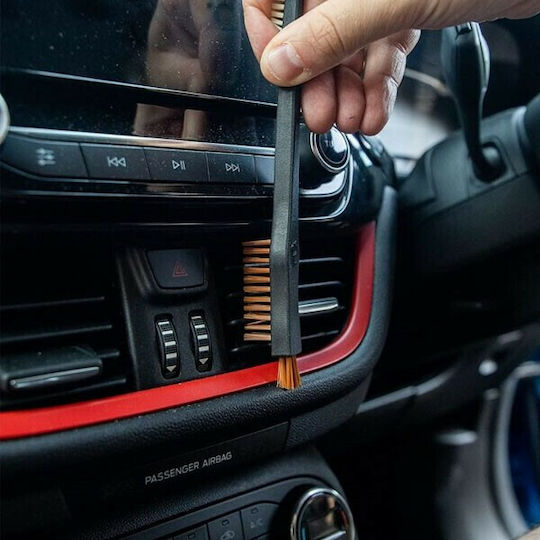 Meguiar's Triple Duty Detail Bürste Reinigung für Kunststoffe im Innenbereich - Armaturenbrett Auto