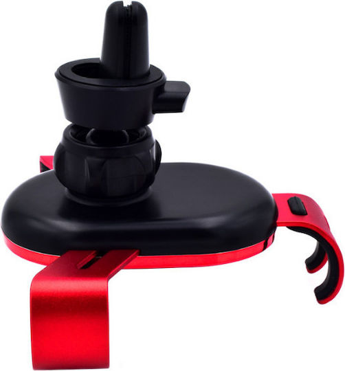 Ldnio MG01 Car Mobile Mount 4" - 6.5" with Adjustable Hooks Red
